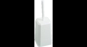 Toiletborstelhouder Euro kunststof wit