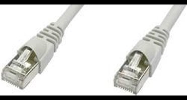 Telegärtner L00006D0079 RJ45 Netwerkkabel, patchkabel CAT 5e F/UTP 20.00 m Grijs Vlambestendig, Snagless 1 stuk(s)