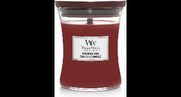 WoodWick Hourglass Medium Geurkaars - Cinnamon Chai - 60 branduren
