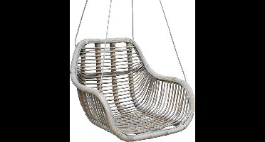 Rotan Hangstoel Fly Greywash - 66x65xH49 cm