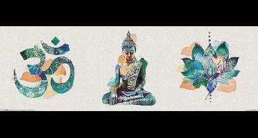 Poster Summer Thornton Yoga Triptych 91,5x30,5cm