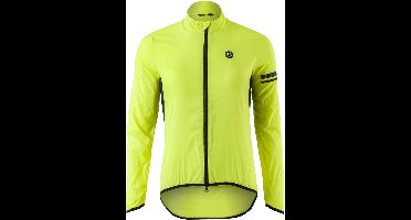 AGU Wind Fietsjack II Essential Dames - Geel - XL - Winddicht - Two-way Rits