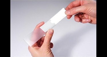 Kangaro etikettenhouder - zelfklevend - 25x75 mm - pak à 12 stuks - K-16147