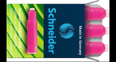 Schneider Tekstmark. navulpatronen 3 st - rose