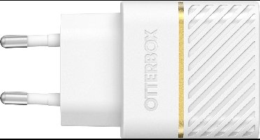 OtterBox EU Wall Charger - 20W USB-C + USB-C - Lightning kabel 1m - Wit