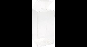 Plastic Doosjes 12,7x12,7x25,4cm met Autolock Bodem (25 stuks)