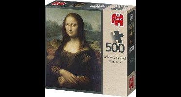 Jumbo puzzel - Leonardo da Vinci Mona Lisa - 500 stukjes