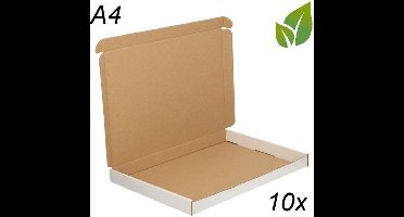 Power Escorts - Gerecycled - 10 stuks Brievenbusdoos 299 x 213 x 28 mm (A4)