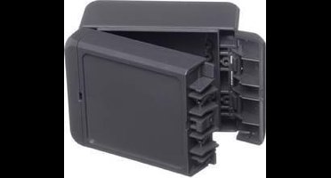 Bopla Bocube B 100806 PC-V0-7024 96012124 Outdoorbehuizing 80 x 113 x 60 Polycarbonaat (V0) Grafietgrijs (RAL 7024) 1 s