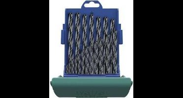 Heller 17737 5 HSS Metaal-spiraalboorset 19-delig Rollenwals DIN 338 Cilinderschacht 1 set(s)