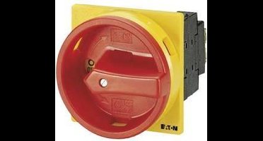 Eaton T3-1-102/EA/SVB Nokkenschakelaar Uitschakelbaar 32 A 690 V 1 x 90 ° Geel, Rood 1 stuk(s)