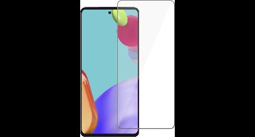 Screenprotector geschikt voor Samsung A52 - Glas Screen Protector