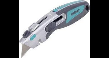 wolfcraft - 2 in 1 Veiligheidsmes met trapeziummes / Koordmes - 4106000
