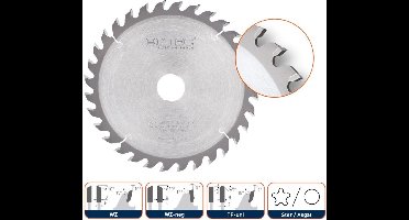 Rotec HM Zaagblad voor handmachine Ø210x30 Z36 WZ