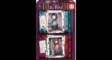 PUZZLE LITTLE RED RIDING HOOD GORJUSS 2X100PZ