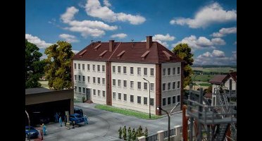 Faller - 1/87 GEBOUW VOOR MANSCHAPPEN (1/24) * - modelbouwsets, hobbybouwspeelgoed voor kinderen, modelverf en accessoires