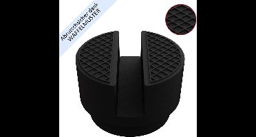 Deuba® 3x Rubberen Pad Blok met Stalen Versteviging Ø 49mm voor Autokrik Hefbrug