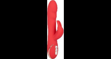 CalExotics - Heated Ultra-Soft Rabbit - Vibrators Clitoral Rood