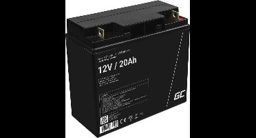 Green Cell 12V 20Ah (11mm) 20000mAh AGM accu