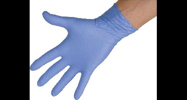 Kerbl Wegwerphandschoenen Nitrile Basic, maat M, ongepoederd, 100 st.