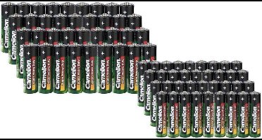 Camelion Super Heavy Duty Combipack AA/AAA - Batterij - 1.5V - 72 stuks