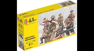 Heller Modelbouwpakket Militaire voertuigen - 49604 Infanterie Britannique Plastic - 1:72 - Modelbouw