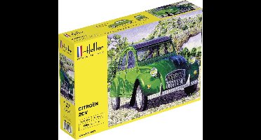 Heller Modelbouwpakket Auto - 80765 Citroen 2 CV Car Plastic - 1:24 - Modelbouw