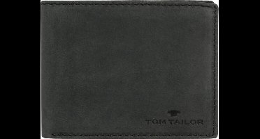 TOM TAILOR Portemonnee Ron Horizontal Wallet Black Zwart