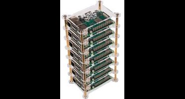 Joy-it RB-Case+19 SBC-behuizing Geschikt voor serie: Raspberry Pi Acrylglas helder