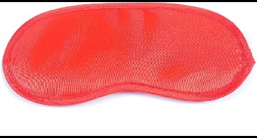 Power Escorts - Satijnen liefdesmasker - Fetish Power - Kinky masker - Rood