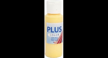 Plus Color Acrylverf, crocus yellow, 60 ml/ 1 fles