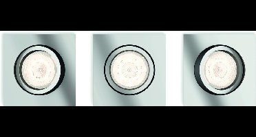 Philips Shellbark - Inbouwspot - 3 Lichtpunten - chroom - 3 x 500lm