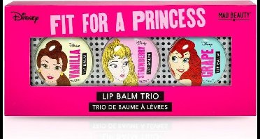 Disney Princess Set van 3 Lippenbalsem - Lipgloss - Lipbalsem - Ariel - Doornroosje - Aurora - Belle- Meisjes