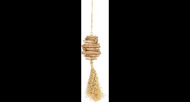 De Raffia Driftwood Hangdecoratie