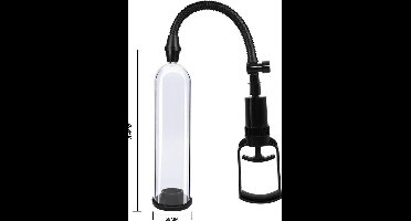 Power Escorts - Vacuum - Penispomp Max 0.2 - Met 3 Ringen