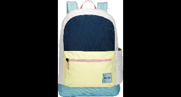 Case Logic Campus Commence 24L - Laptop Rugzak 15 inch - Sunny Lime / Dress Blue Multiblock