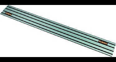 DeWALT DWS5021 Geleiderail 1000mm
