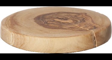 Onderzetters D10cm Olijfhout