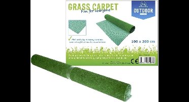 Outdoor grastapijt voor balkon/ terras/ camping- 100 x 1300 cm- Groen
