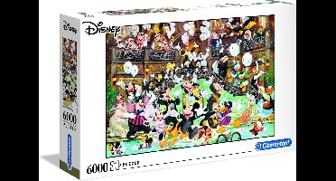 Clementoni - Puzzel - 6000 Stukjes - Disney Gala 2020 - High Quality Collection