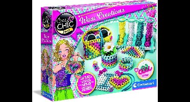 Clementoni - Crazy Chic - Wow Creaties, hobbypakket