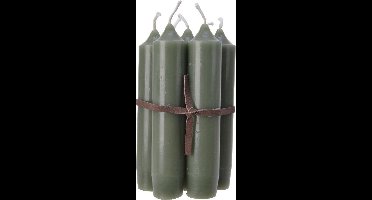Decoris Puntkaars wax 7 stuks 6,5x6,5x11cm groen