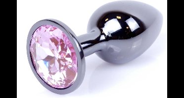 Power Escorts - Plug - Dark Zilver - Anaal - Roze