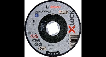 Bosch Doorslijpschijf Xlock metal exp.125x2.5x22