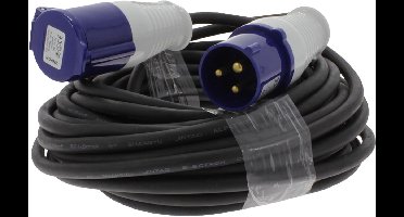 Elro verlengsnoer - CEE - H07RNF - 16A - 3 x 1.5 mm² - 15 m - zwart