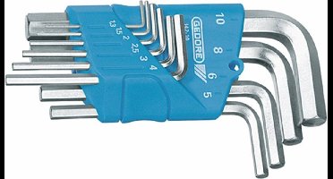 Gedore H 42-10 10-delige Inbussleutelset - 1,3-10mm