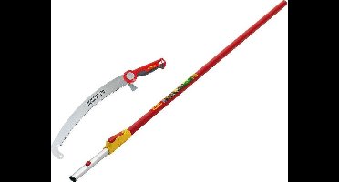 WOLF-Garten Multi-Star® Boomzaag PROFI POWER CUT SAW PRO 370 + ZM V 4 Variosteel - meslengte 37 cm - steellengte 220-400 cm - Multi-Star® klikverbinding voor steel