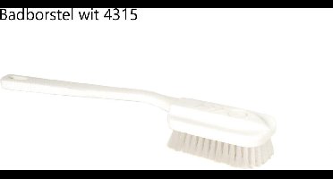 Badborstel met middel zachte vezel