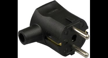 Martin Kaiser - Randaarde Stekker Haaks met Tule - Zwart