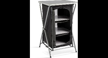 MaxxGarden Campingkast - opvouwbaar - 60x53x97cm - Zwart